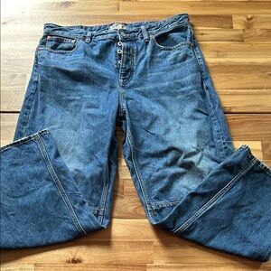 Madewell Darted barrel leg Jean size 29